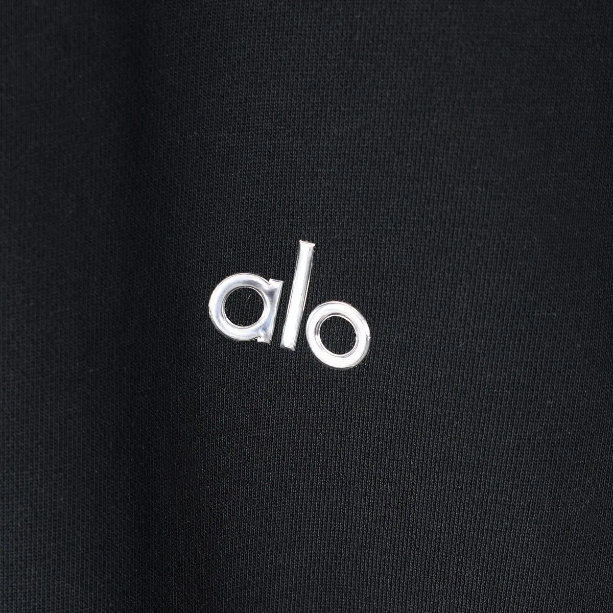 P210 606#alo half-pull stand-up collar sweatshirt Color: Black Gray Royal Blue Size: M-XXL Fabric: 350g cotton terry